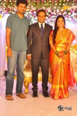 Celebs At Comedian Harish Wedding Reception